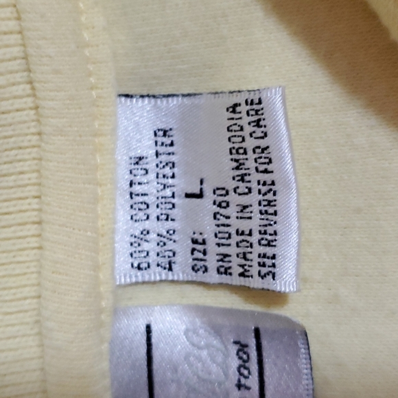 KENNETH TOO! K.T. Classics Womens Yellow 3-button Sport Golf Tennis Shirt-Sz L - Picture 6 of 10